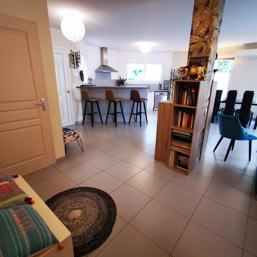 Cool Mediterranean Life 8 People Jacuzzi Barbecue Gametrampoline 2 Parking Villa Béziers Exterior foto