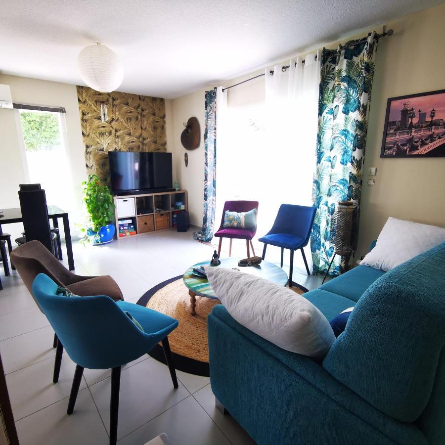 Cool Mediterranean Life 8 People Jacuzzi Barbecue Gametrampoline 2 Parking Villa Béziers Exterior foto